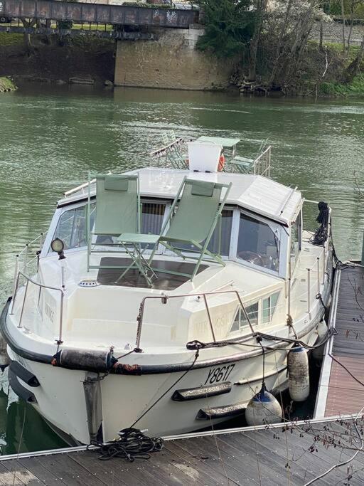 Charmant Bateau Sur La Marne Ла Ферте-су-Жуар Экстерьер фото